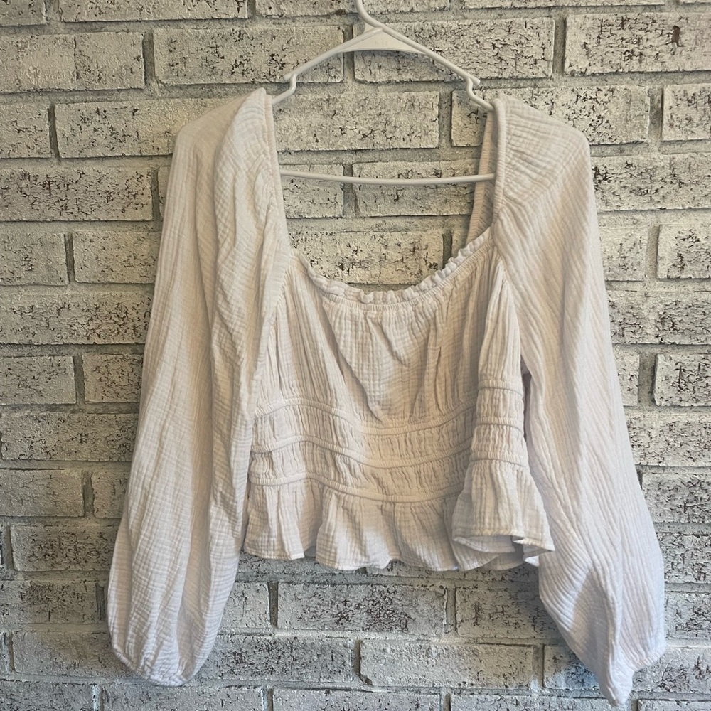 Ruffled Crop Top